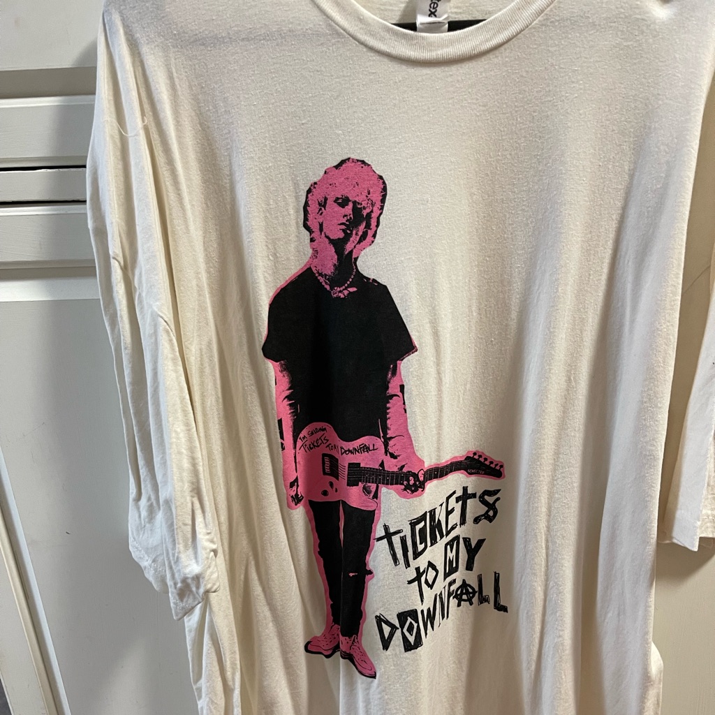 Cream Tickets To My Downfall Merch Shirt